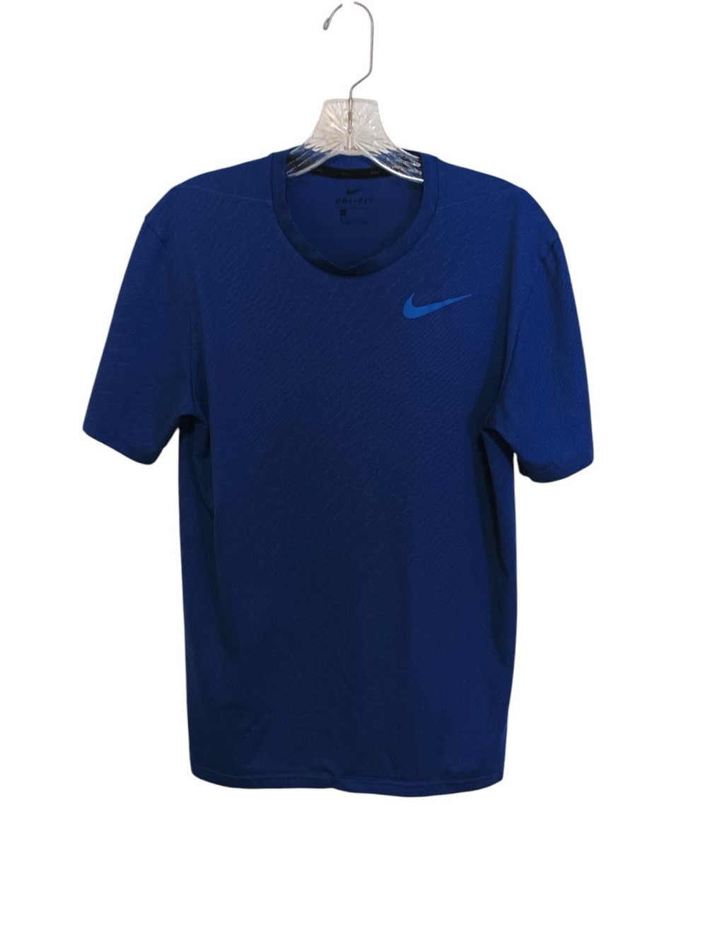 Nike Dri Fit Men’s Blue Short Sleeved Tee Shirt Size M